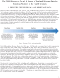 Cover page: The TSHS Resources Portal: A Source of Real and Relevant Data for Teaching Statistics in the Health Sciences