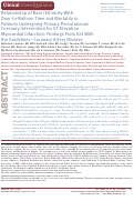 Cover page: Relationship of Race/Ethnicity With Door‐to‐Balloon Time and Mortality in Patients Undergoing Primary Percutaneous Coronary Intervention for ST‐Elevation Myocardial Infarction: Findings From Get With the Guidelines–Coronary Artery Disease