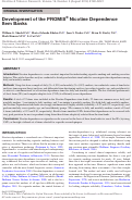 Cover page: Development of the PROMIS nicotine dependence item banks.