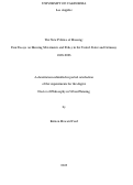 Cover page: The New Politics of Housing: Four Essays on Housing Movements and Policy in the United States and Germany 2008-2023