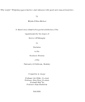 Cover page: Why weight? Weighting approaches for causal inference with panel and cross-sectional data