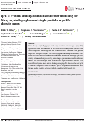 Cover page: qFit 3: Protein and ligand multiconformer modeling for X‐ray crystallographic and single‐particle cryo‐EM density maps