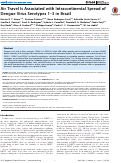 Cover page: Air Travel Is Associated with Intracontinental Spread of Dengue Virus Serotypes 1–3 in Brazil