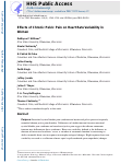 Cover page: Effects of Chronic Pelvic Pain on Heart Rate Variability in Women.