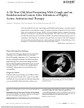 Cover page: A 50-Year-Old Man Presenting With Cough and an Endobronchial Lesion After Initiation of Highly Active Antiretroviral Therapy