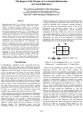 Cover page: The Impact of the Format of Covariation Information on Causal Inferences