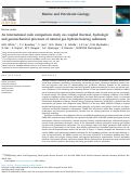 Cover page: An international code comparison study on coupled thermal, hydrologic and geomechanical processes of natural gas hydrate-bearing sediments