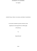 Cover page: Alcohol Craving: Clinical, Assessment, and Genetic Considerations