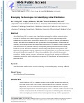 Cover page: Emerging Technologies for Identifying Atrial Fibrillation