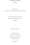 Cover page: Difference as Self: A Qualitative Analysis of Guatemalan Adoptee Identity Navigation