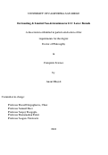 Cover page: On Limiting &amp; Limited Non-determinism in NEXP Lower Bounds