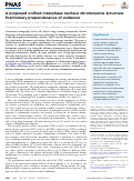 Cover page: A proposed unified interphase nucleus chromosome structure: Preliminary preponderance of evidence