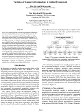 Cover page: Varieties of Numerical Estimation: A Unified Framework