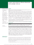 Cover page: Genetic risk variants in African Americans with multiple sclerosis.