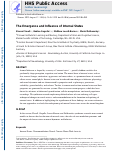 Cover page: The emergence and influence of internal states.