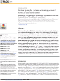 Cover page: Retinal guanylyl cyclase activating protein 1 forms a functional dimer