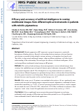 Cover page: Efficacy and accuracy of artificial intelligence to overlay multimodal images from different optical instruments in patients with retinitis pigmentosa