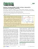 Cover page: Reactive Transport Model of Sulfur Cycling as Impacted by Perchlorate and Nitrate Treatments