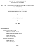 Cover page: Drugs, Germs &amp; Justice: Examining Police Practices and the HIV Risk Environment for People who Inject Drugs