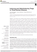 Cover page: Inducing and Administering Tregs to Treat Human Disease