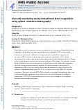 Cover page: Viscosity Monitoring During Hemodiluted Blood Coagulation Using Optical Coherence Elastography