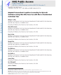 Cover page: Adapted Personalized Cognitive Counseling for Episodic Substance-Using Men Who Have Sex with Men: A Randomized Controlled Trial