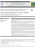 Cover page: Systemic and local cardiac inflammation after experimental long bone fracture, traumatic brain injury and combined trauma in mice