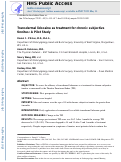 Cover page: Transdermal lidocaine as treatment for chronic subjective tinnitus: A pilot study