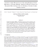 Cover page: Unstructured moving least squares material point methods: a stable kernel approach with continuous gradient reconstruction on general unstructured tessellations