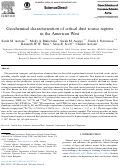 Cover page: Geochemical characterization of critical dust source regions in the American West