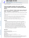 Cover page: Positive and Negative Regulation of the Master Metabolic Regulator mTORC1 by Two Families of Legionella pneumophila Effectors