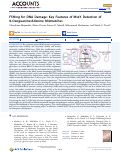 Cover page: FSHing for DNA Damage: Key Features of MutY Detection of 8-Oxoguanine:Adenine Mismatches.