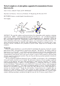 Cover page: Nickel complexes of phosphine-appended benzannulated boron heterocycles