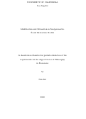 Cover page: Identification and Estimation in Semiparametric Social Interaction Models