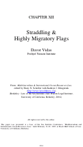 Cover page: Multilateralism and International Ocean-Resources Law:  Chapter 12.  
Straddling and Highly Migratory Flags