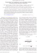 Cover page: Demonstration of electron filtering to increase the Seebeck coefficient in In0.53Ga0.47As/In0.53Ga0.28Al0.19As superlattices