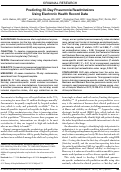 Cover page: Predicting 30‐Day Pneumonia Readmissions Using Electronic Health Record Data