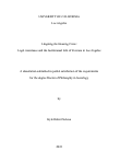 Cover page: Litigating the Housing Crisis: Legal Assistance and the Institutional Life of Eviction in Los Angeles