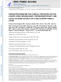 Cover page: Organ preservation for clinical T2N0 distal rectal cancer using neoadjuvant chemoradiotherapy and local excision (ACOSOG Z6041): results of an open-label, single-arm, multi-institutional, phase 2 trial