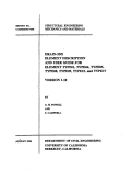 Cover page: DRAIN-3DX: Element Description and User Guide for Element Type 01, Type 04, Type 05, Type 08, Type 09, Type 15 and Type 17 Version 1.10