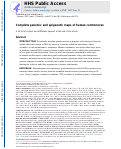 Cover page: Complete genomic and epigenetic maps of human centromeres