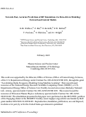 Cover page: Towards fast, accurate predictions of RF simulations via data-driven modeling: Forward and lateral models