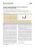 Cover page: Detergent Optimized Membrane Protein Reconstitution in Liposomes for Solid State NMR