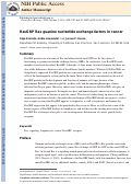 Cover page: RasGRP Ras guanine nucleotide exchange factors in cancer