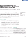 Cover page: Kinetic investigation reveals an HIV-1 Nef-dependent increase in AP-2 recruitment and productivity at endocytic sites
