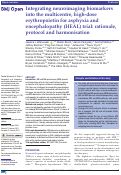 Cover page: Integrating neuroimaging biomarkers into the multicentre, high-dose erythropoietin for asphyxia and encephalopathy (HEAL) trial: rationale, protocol and harmonisation