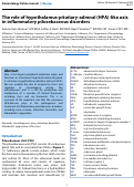 Cover page: The role of hypothalamus-pituitary-adrenal (HPA)-like axis in inflammatory pilosebaceous disorders