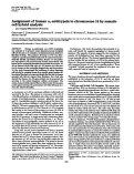 Cover page: Assignment of the dynamin-1 gene (DNM1) to human chromosome 9q34 by fluorescence in situ hybridization and somatic cell hybrid analysis.