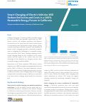 Cover page: Smart Charging of Electric Vehicles Will Reduce Emissions and Costs in a 100% Renewable Energy Future in California