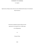 Cover page: Optimization and Improvement of Pressure-driven Membrane Performance for Desalinated Water Production